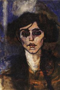 Amedeo Modigliani Maud Abrantes (verso) Sweden oil painting art
